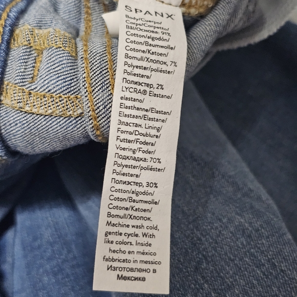 Spanx Wide Leg Stretch Jeans Women's Plus Size 2X - NWT Pull-on - Picture 8 of 10